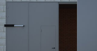 Купить противопожарные ворота под ключ Мыски, цена от 5935 руб.