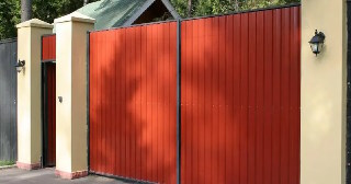 Купить ворота из профнастила Мыски, цена от 4149 руб.